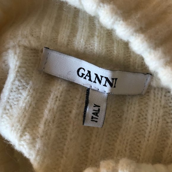 Wool blend turtleneck sweater dress Ganni - Picture 9 of 9